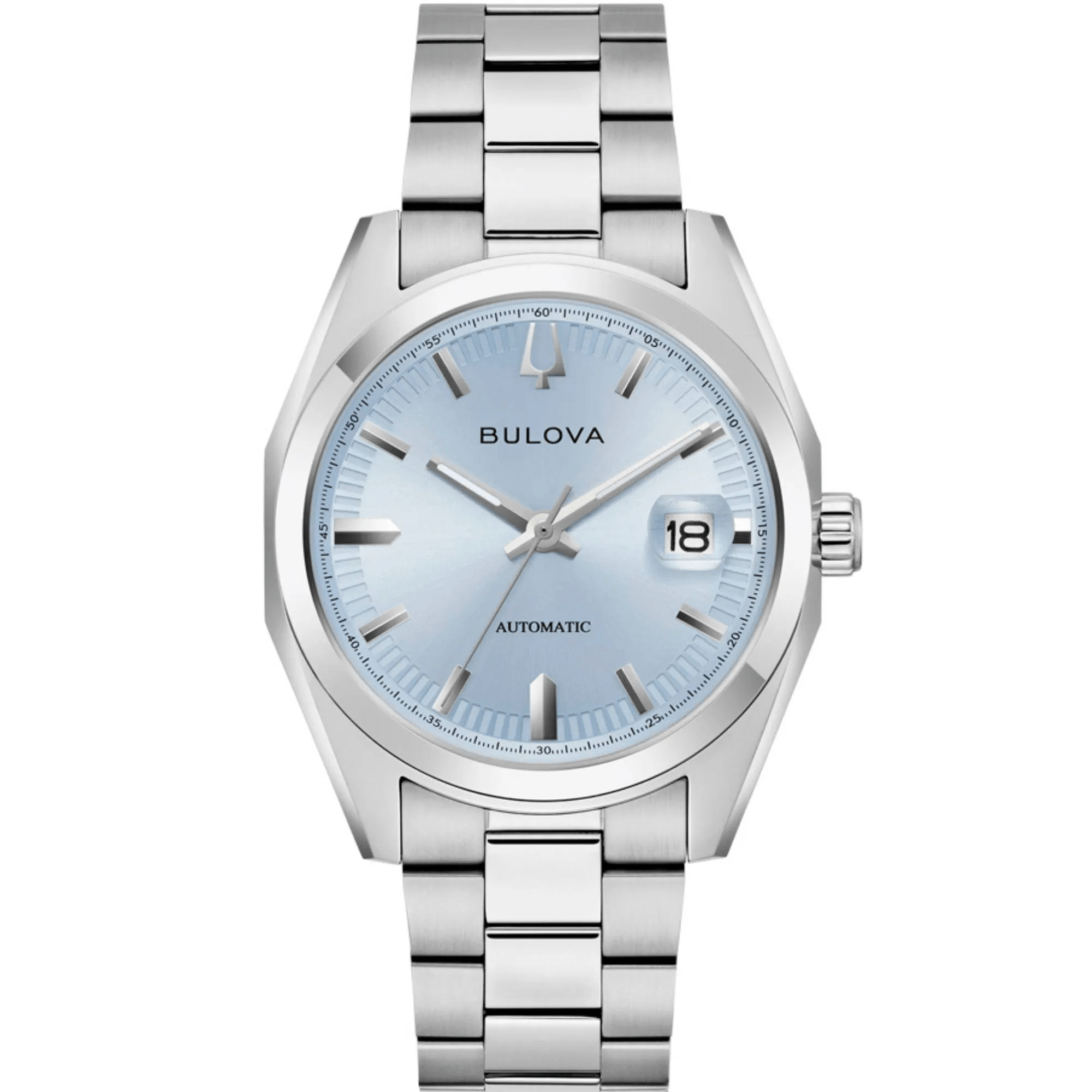 Relógio Bulova Classic Surveyor Automático Azul - 96B469